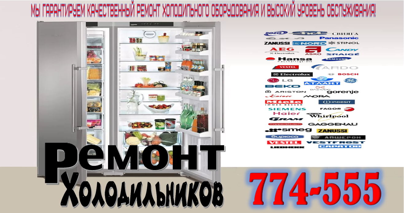 Срочный ремонт холодильников Пенза 8(8412) 774-555